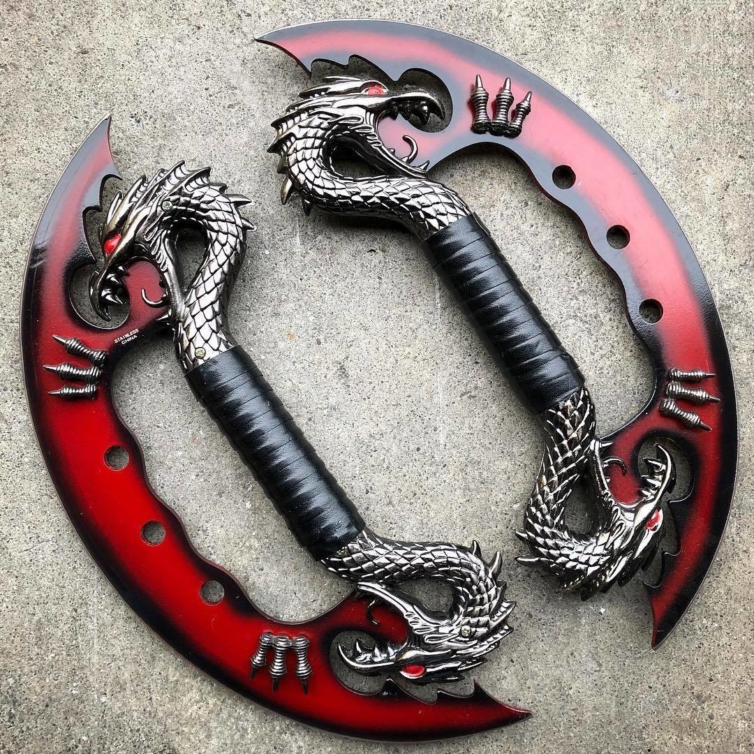 足以让您使出"18般武艺"的冷兵器摆在面前您都不敢上去拿!