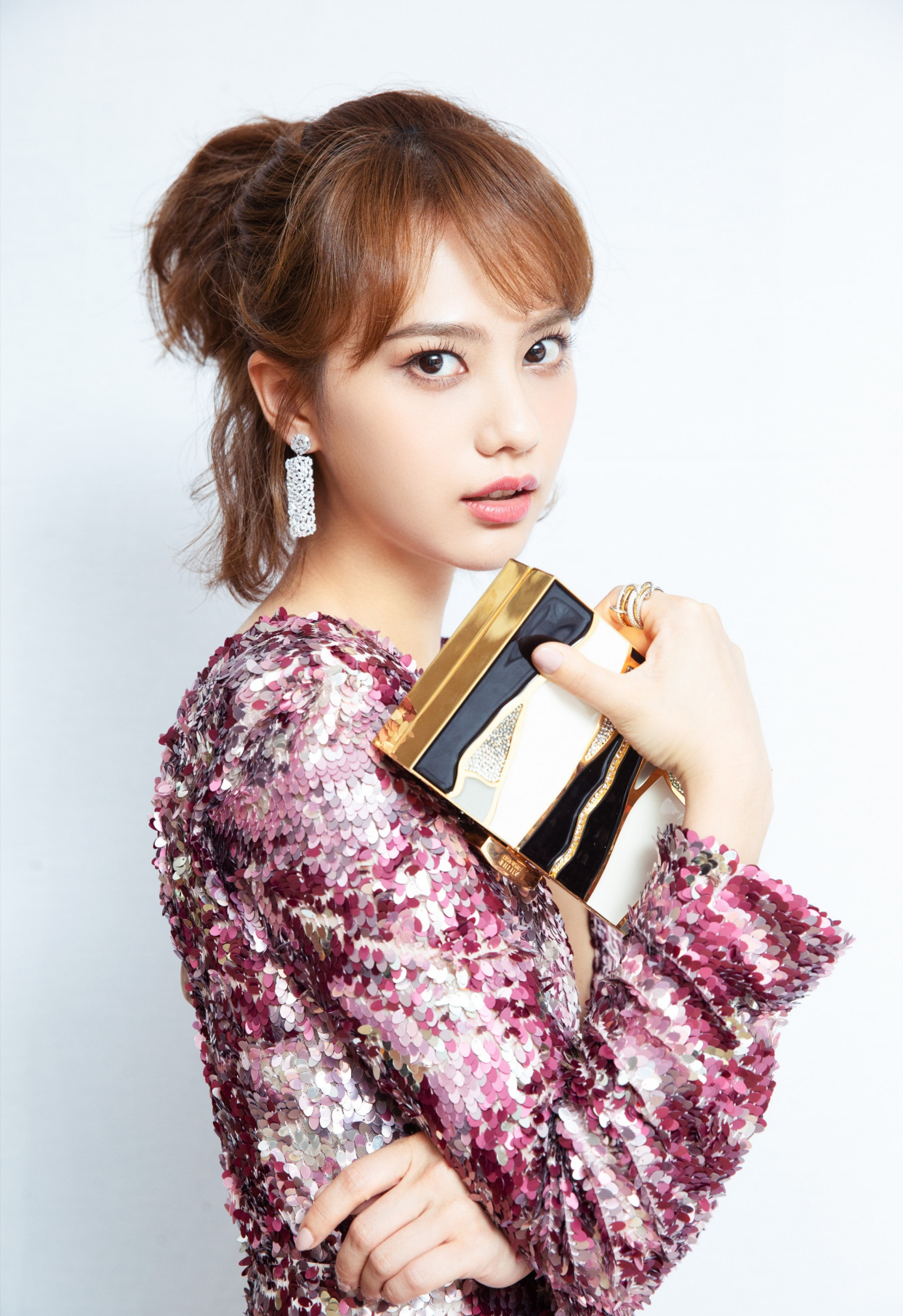 演员姜珮瑶美图,清新迷人