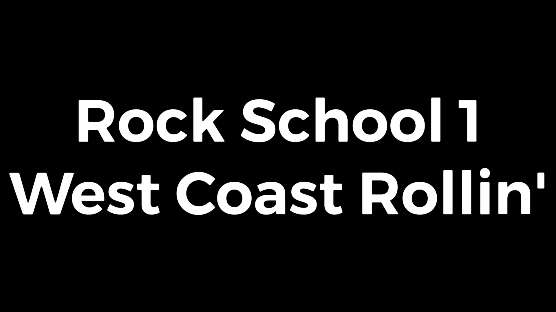 [图]「架子鼓」Rock School 1 West Coast Rollin'(带谱)-鼓手大