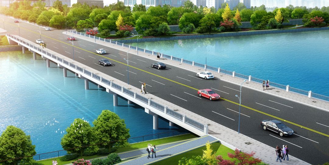 即墨环秀湖人才综合体公示,长江一路跨墨水河桥将拆除重建