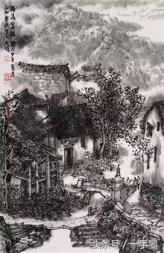 吴天成山水画作品展示 第三期