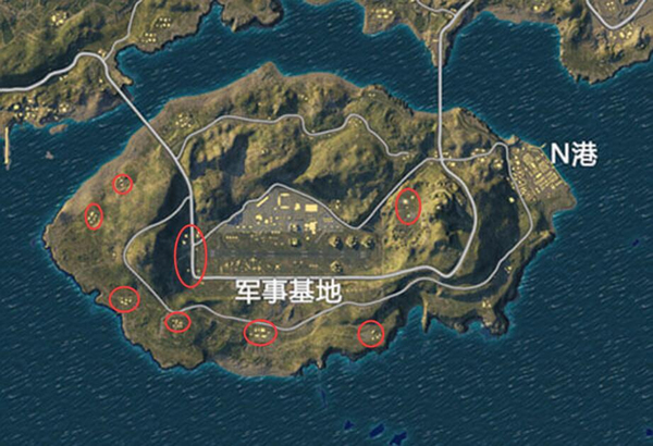堵桥前最佳去处!海岛军事基地打野思路