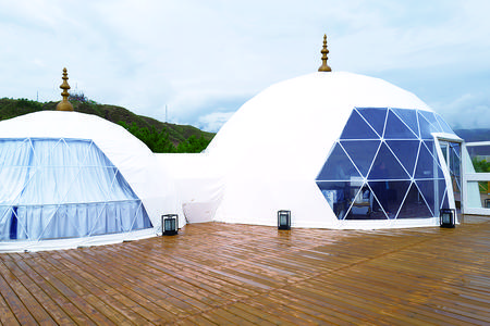 到肃南气泡酒店看星星