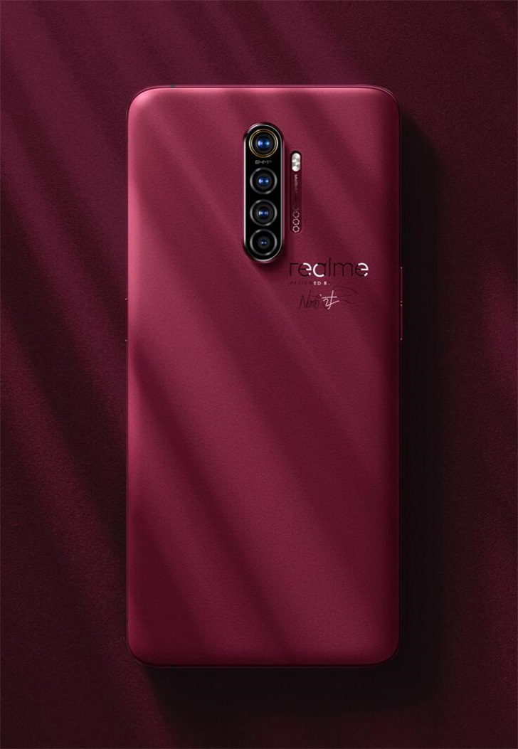 realme x2 pro大师版"红砖"开启预约:骁龙855 plus 90hz流体屏