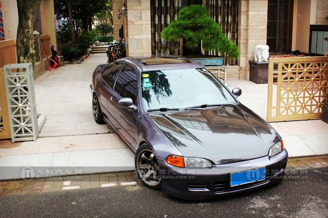 我跟林志颖一样耐看 超稀有双门本田思域ej1