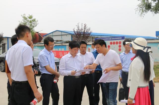 韦红革调研渭南经开区棚改项目