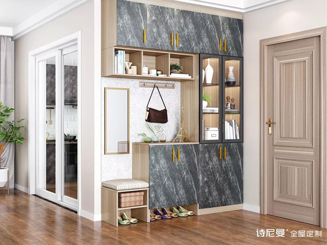 22款热门玄关案例_2020最新玄关案例大全_诗尼曼精选客户案例