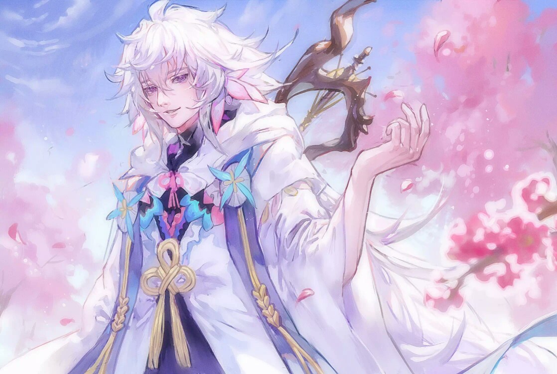 动漫美图:大魔法师梅林的高清图片,分享给大家