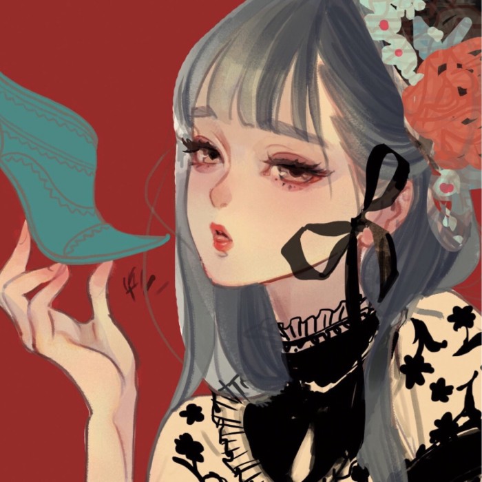 国人画师一组人物造型相当美型的插画作品!