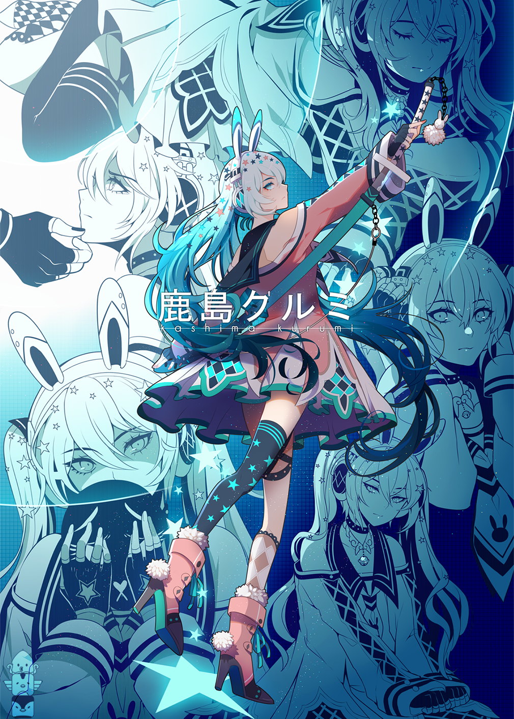 一组画技扎实画风很漂亮的人物插画作品!多国画师的不同风格之作