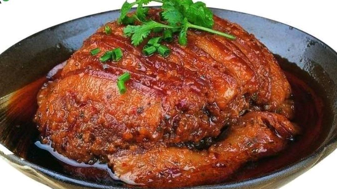 湖北酒席上的红豆粉蒸肉,掌握这几步,软烂不油腻,口齿留香