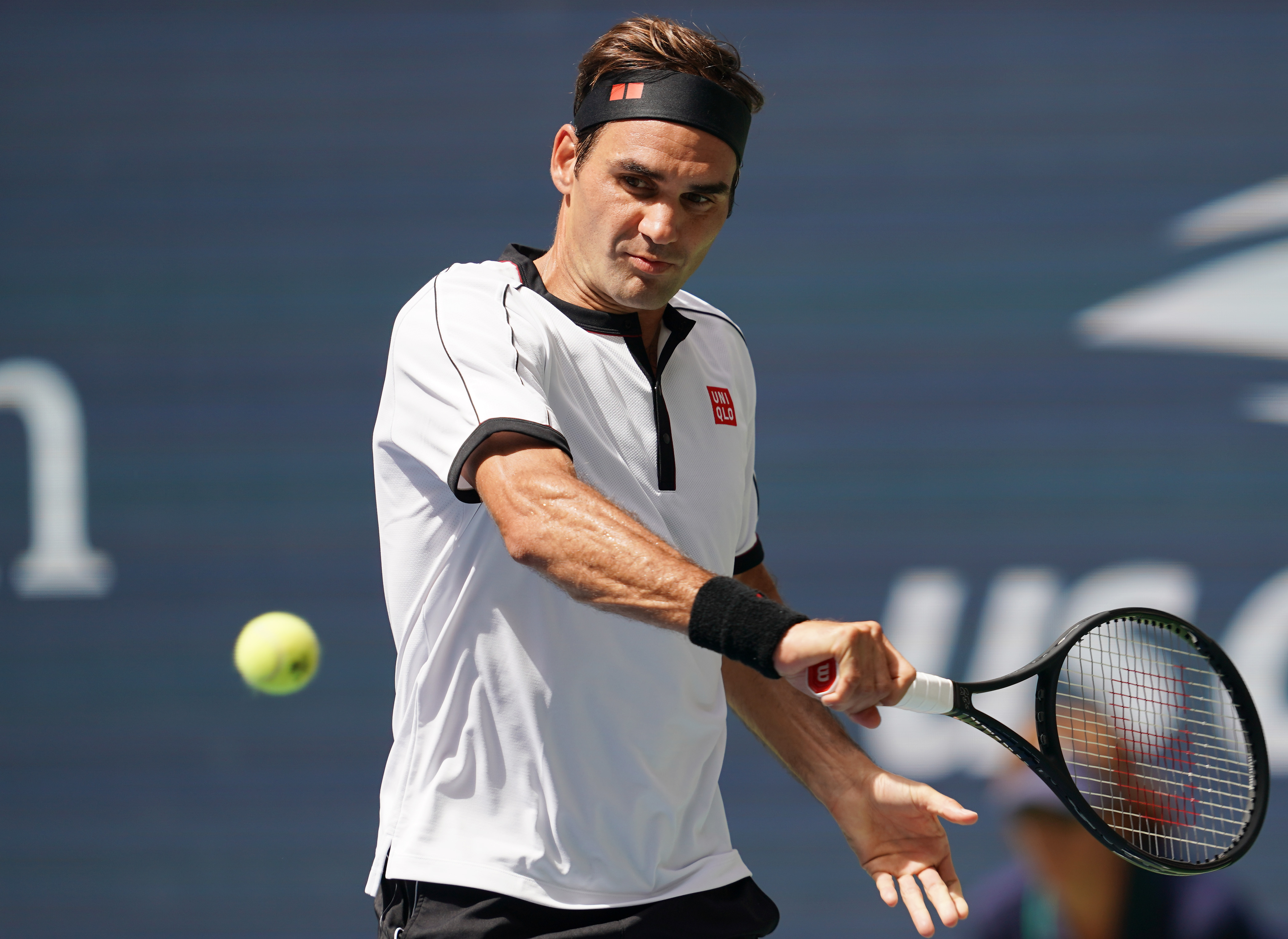 网球——美网:费德勒晋级八强