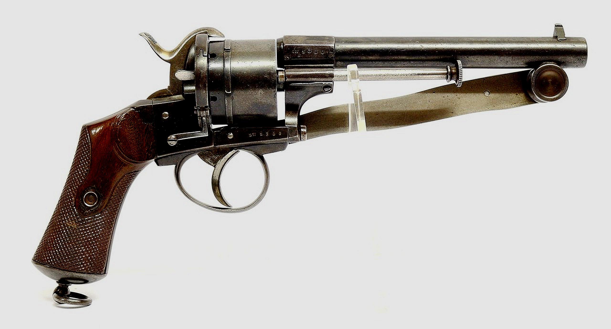 枪械欣赏之老左轮 转载自百家号作者:大刘说历史