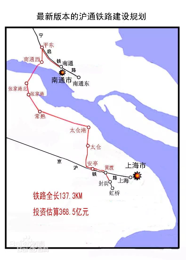 沪通铁路顺利接入宁启铁路!1~2小时通达沪宁,形成高效客运网络