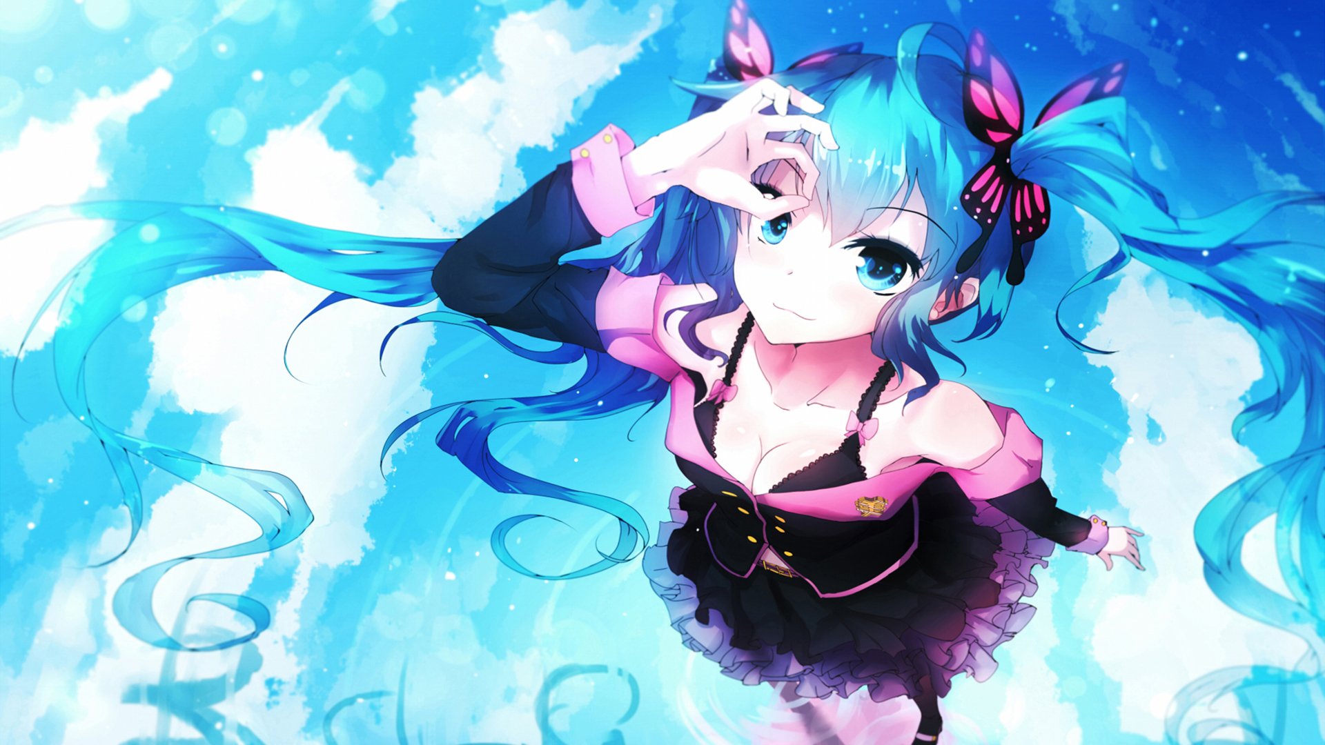 超美初音未来精美图片桌面壁纸,分辨率:1920x1200