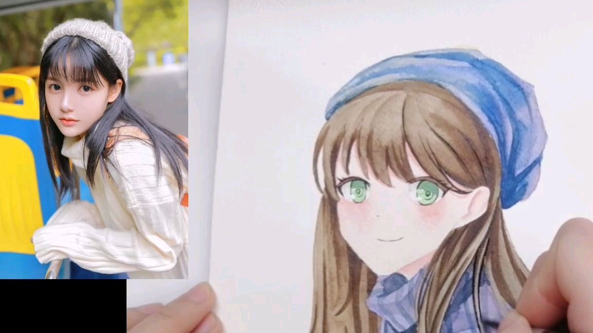 灵活运用素材,原创一个漫画人物就是这么简单
