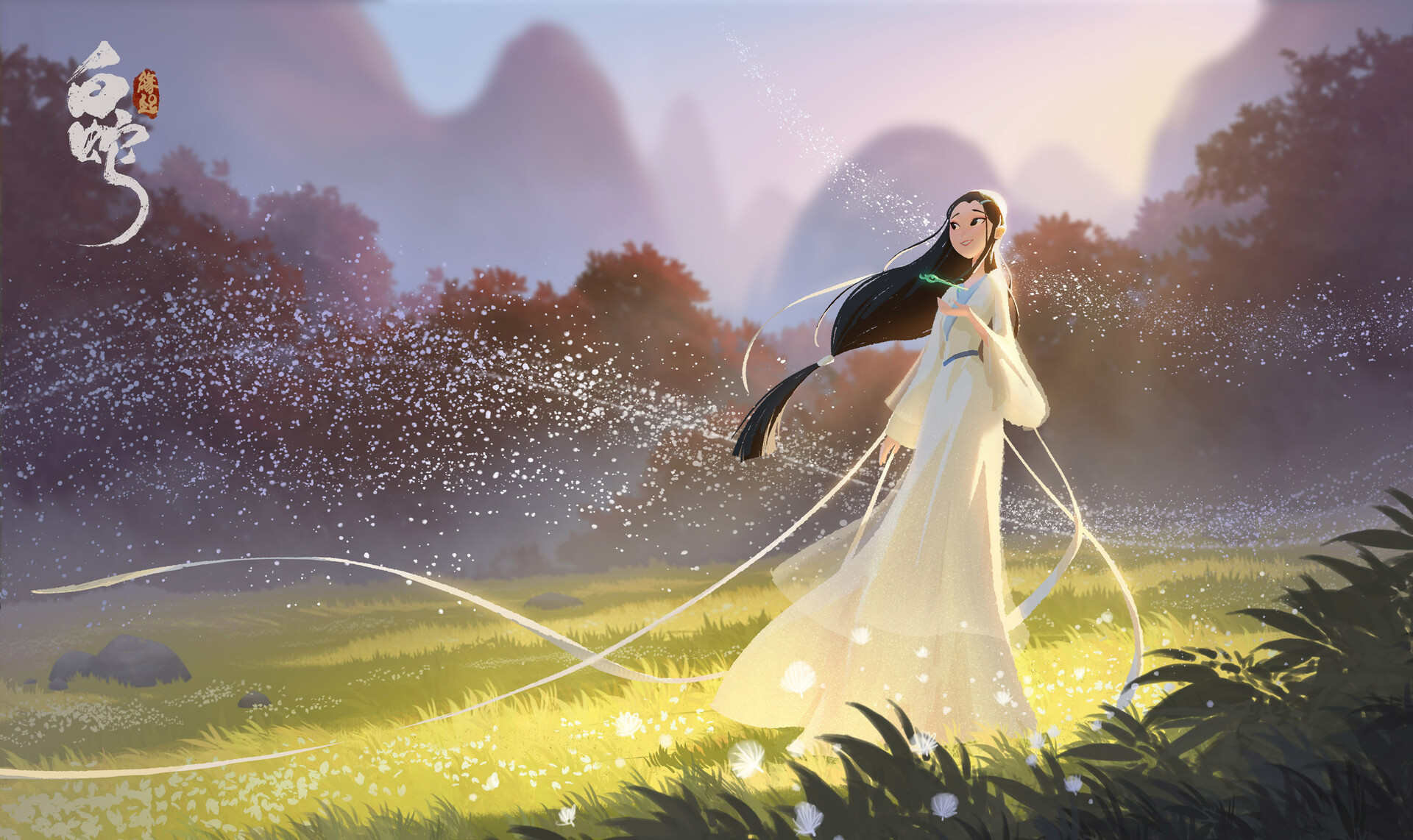 一组画风相当不错的国风系列人物插画作品!传统之美不止于型!