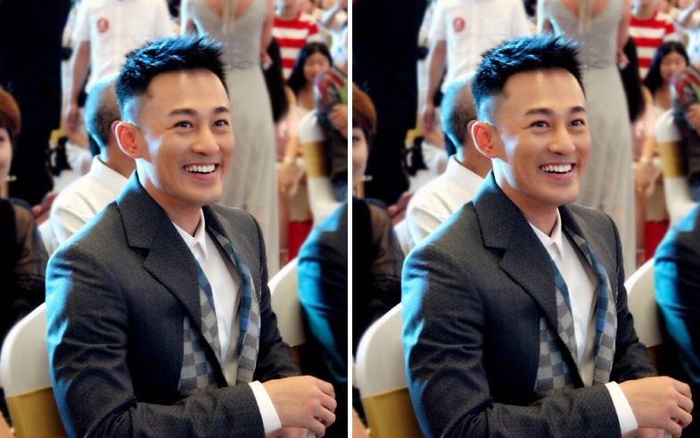 林峯出席活动笑得合不拢嘴,有了爱情的滋润就是不一样!