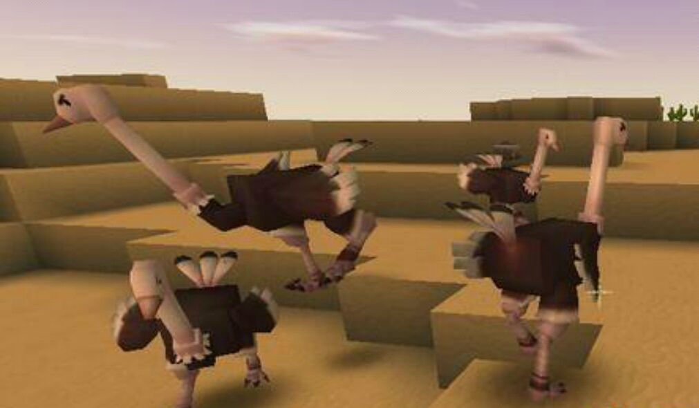 迷你世界:远走沙漠找鸵鸟,目睹沙漠商人英勇就义,家毁人亡