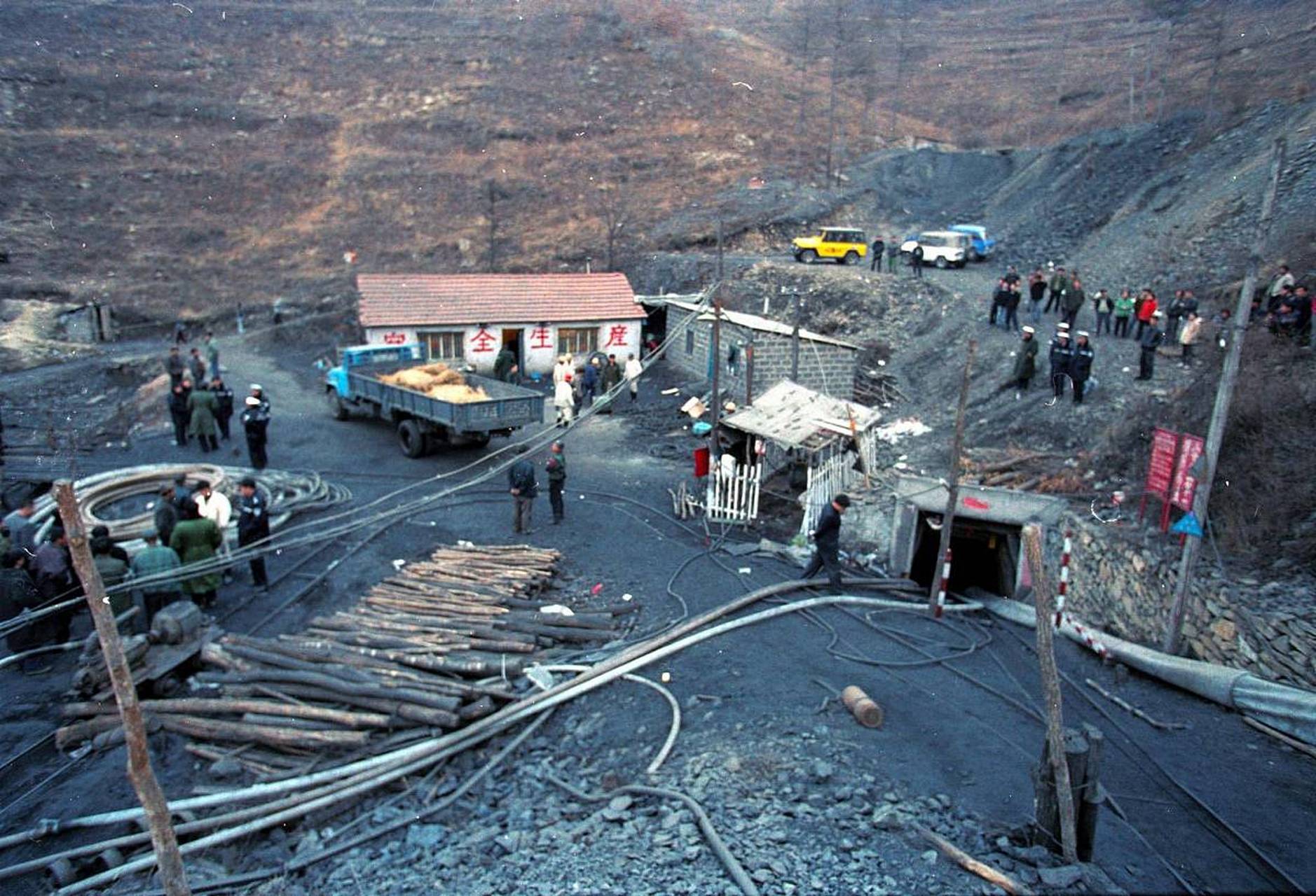 陕西青岗坪煤矿事故图片