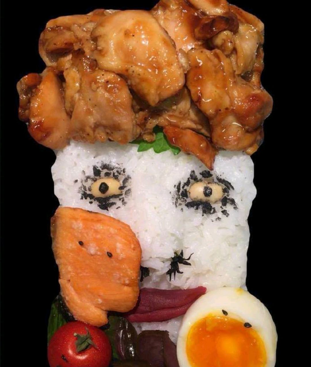 拿到这个便当的老公肯定是惹老婆生气了,这几天的便当打开后简直是惊