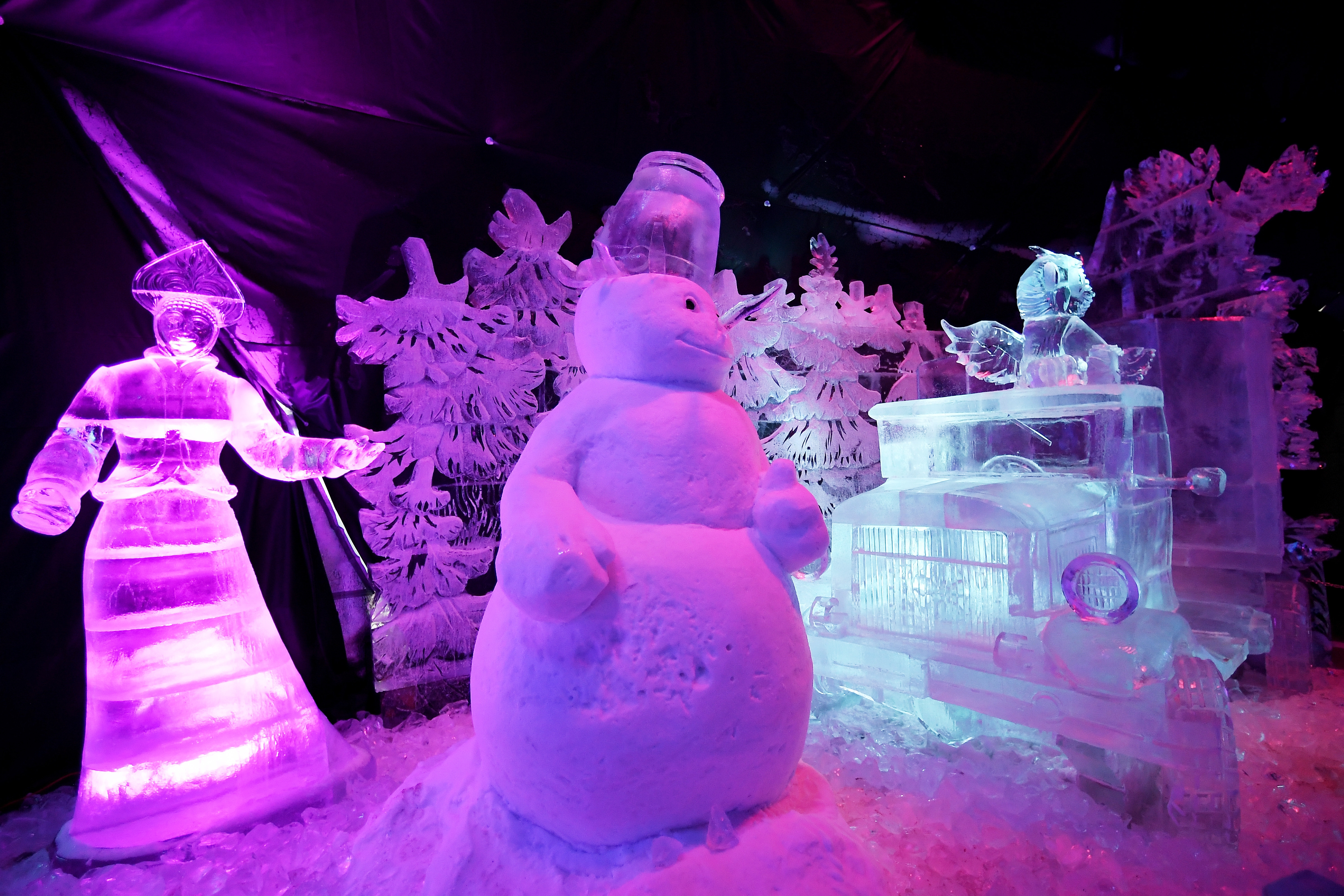 莫斯科冰雕展(2)