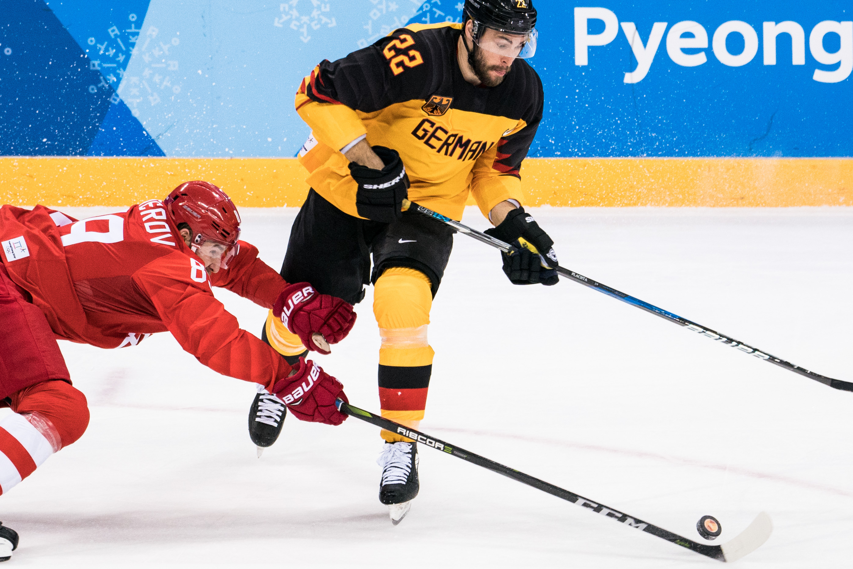 (冬奥会)(37)冰球——男子决赛:俄罗斯奥林匹克选手夺冠