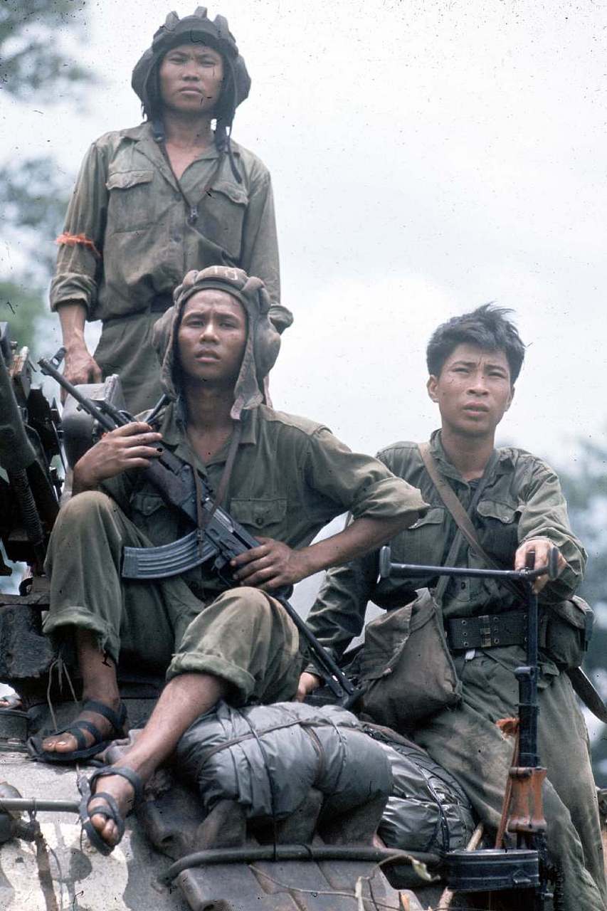 上世纪60年代,在越南战场上,当时有先进武器装备的美