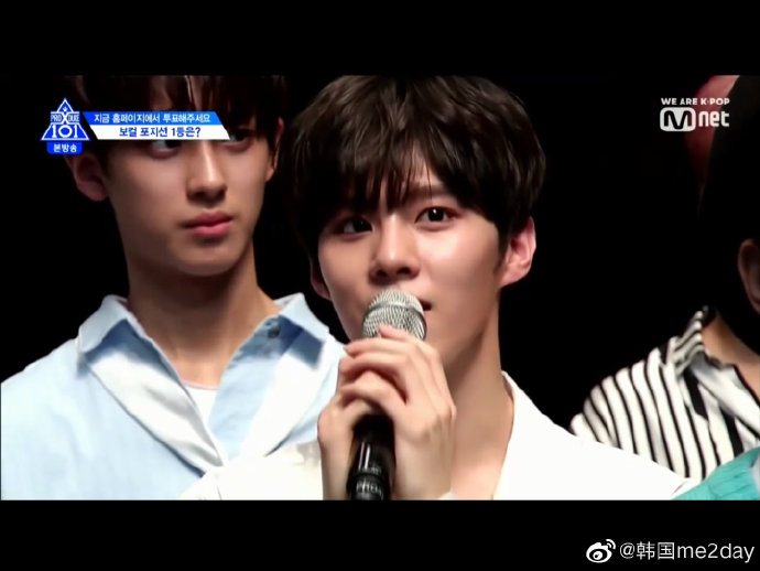 produce x101李镇赫金宇硕对a双c组合分别获得第一,超级帅的plgg