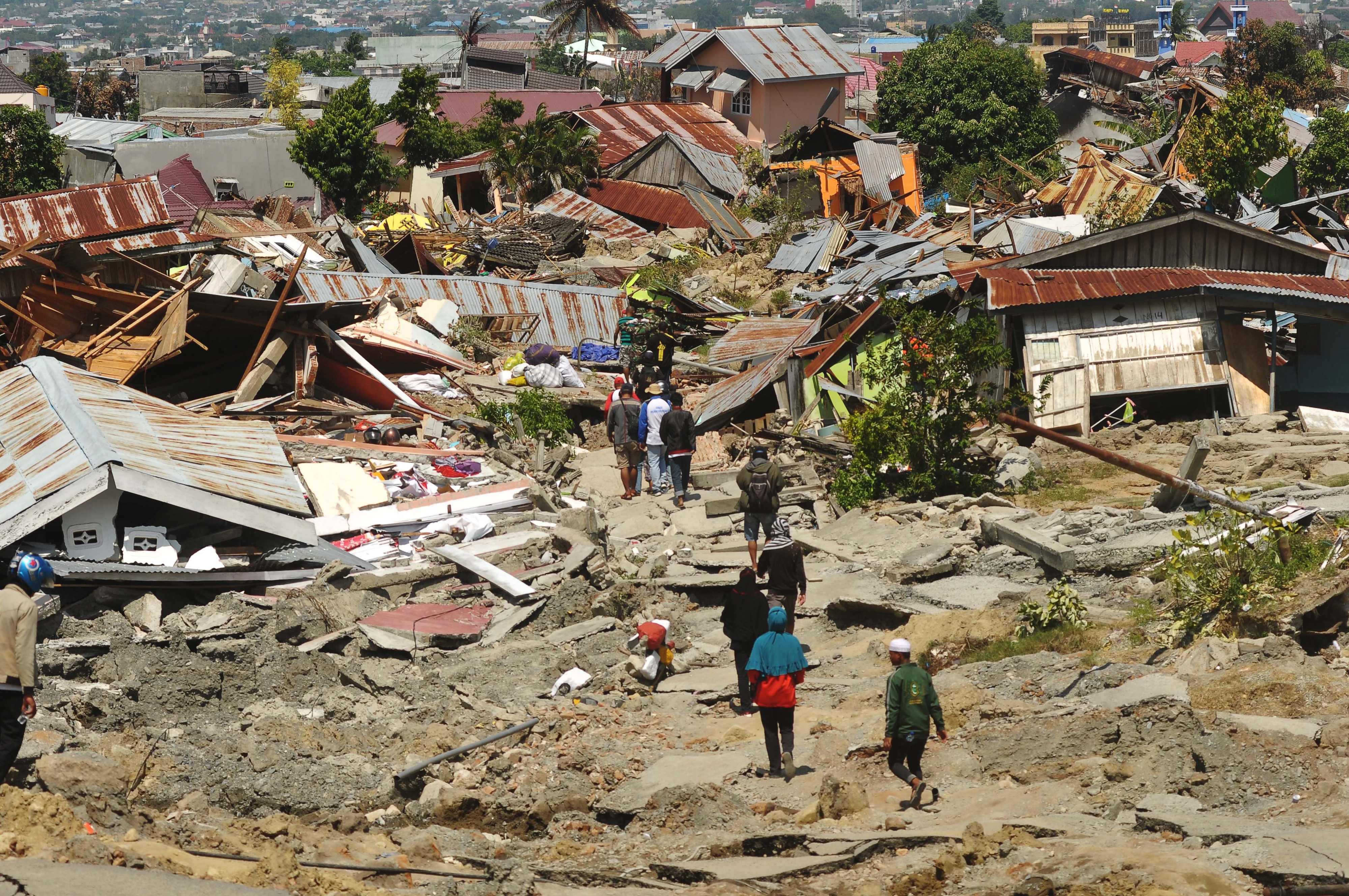 印尼地震海啸灾区情形(2)
