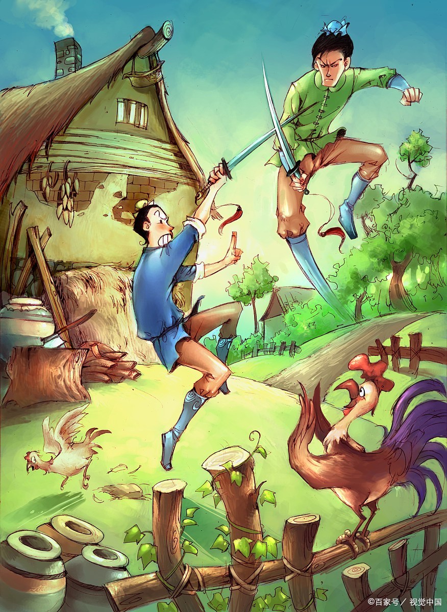 成语故事"闻鸡起舞"