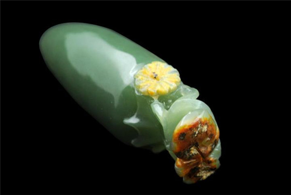 巧夺天工的精美岫岩河磨玉