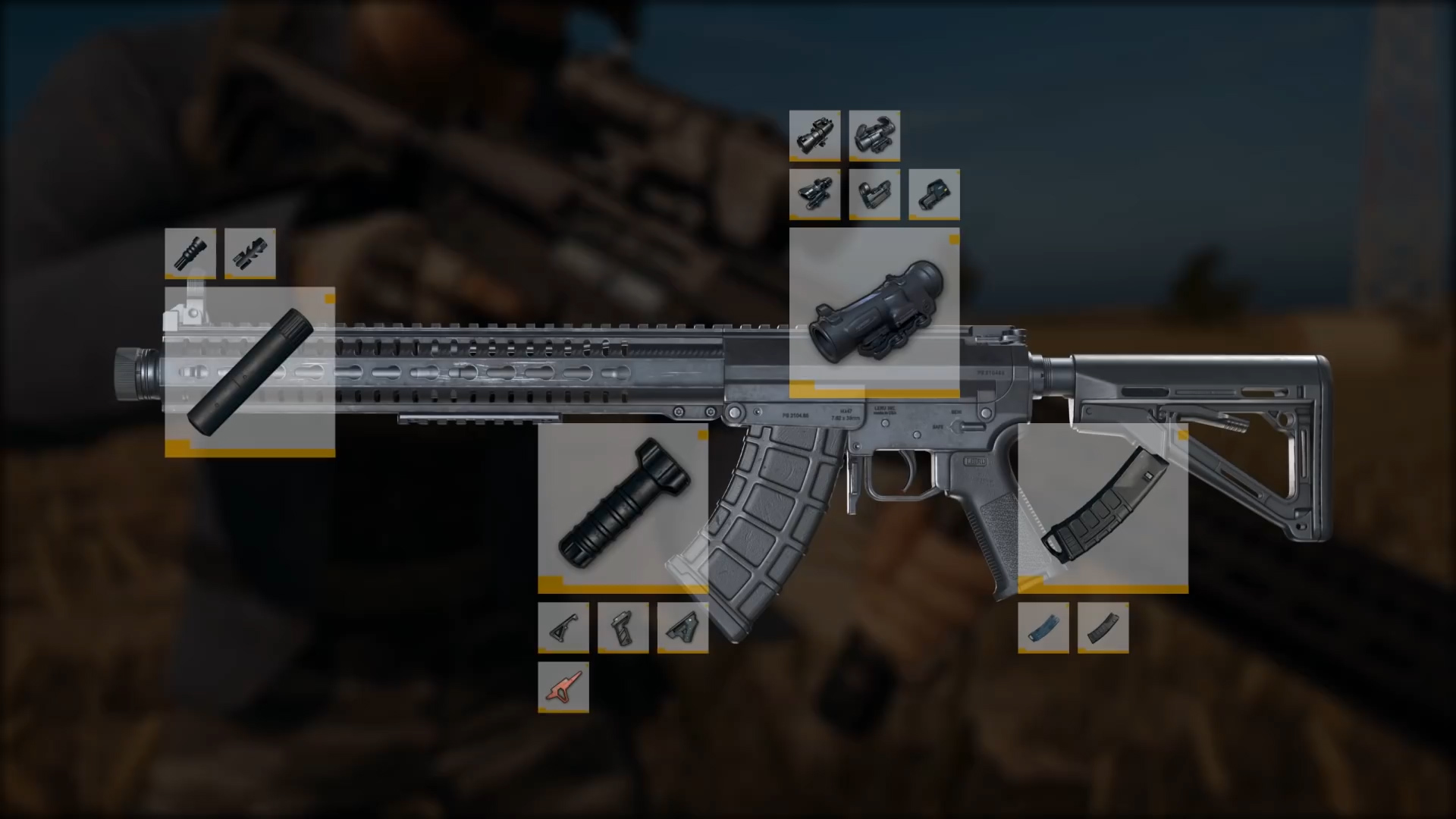 《绝地求生》新枪mk47公布,手游国服抢先上线体验