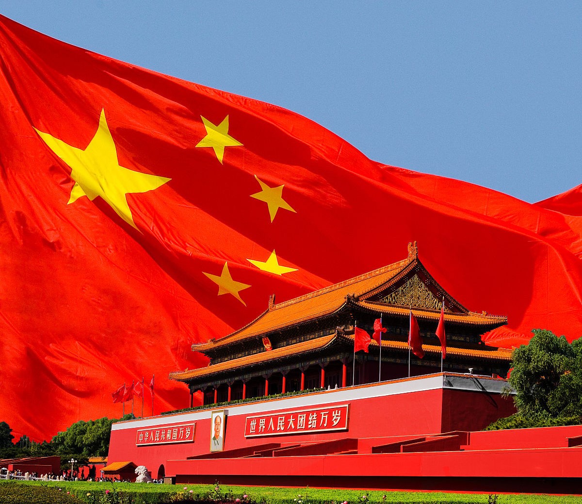 长篇爱国主义诗歌《天安门》