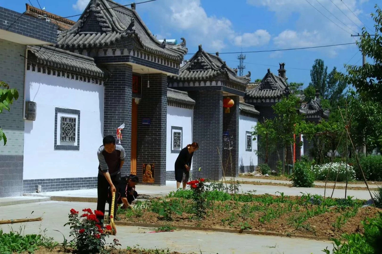 关中西部农村的环境真诱人!