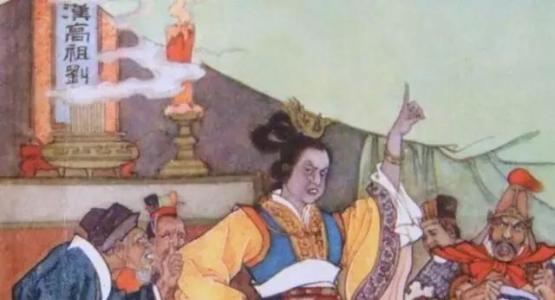 吕后为了培植实力,一方面让儿子也就是惠帝刘盈取自己女儿的女儿,亲