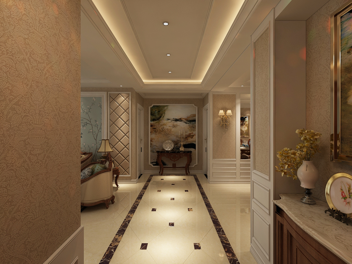 「精品案例」12期丨万达华府128平简欧风格装修效果图