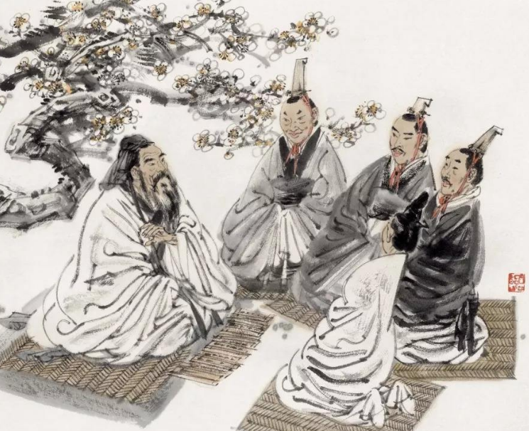 许多法家是从儒家出身的,这确实是事实,荀子就是其中的典型代表,他们