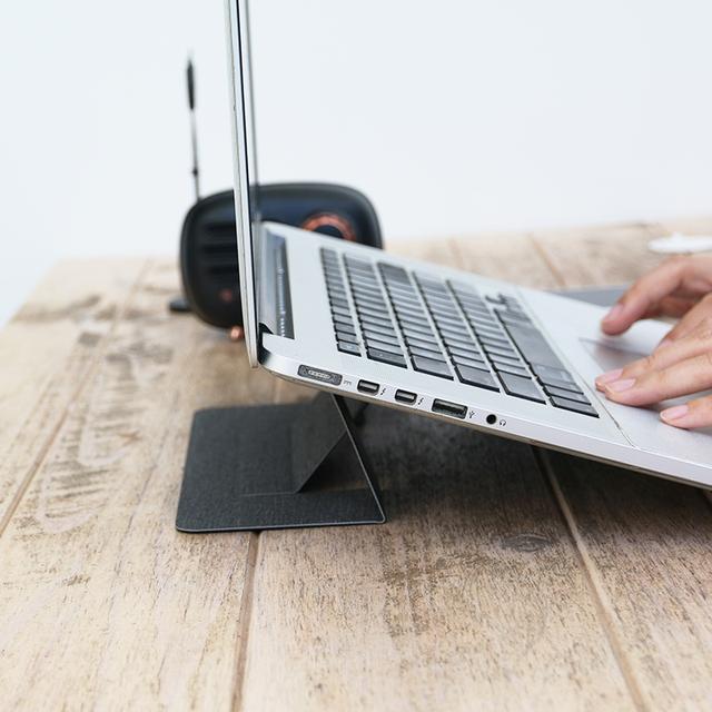 会"隐形"的笔记本电脑支架——调节到舒适高度,减少颈椎酸痛