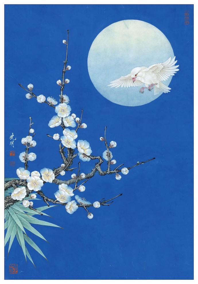 好美的国画,美到极致!