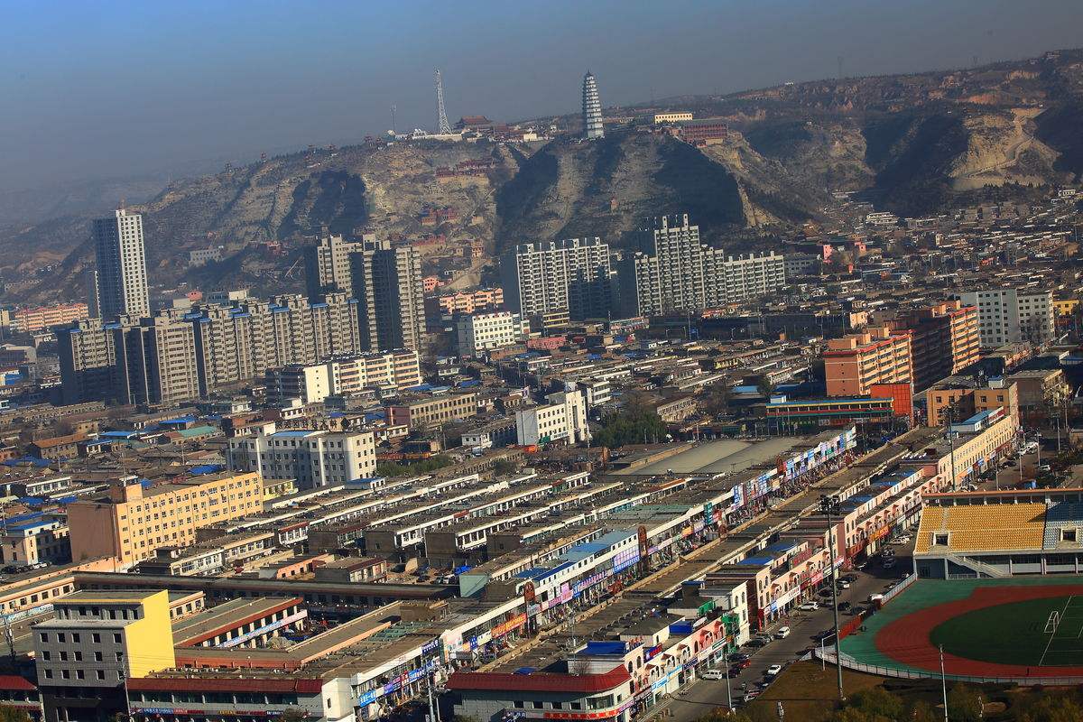 陕西省内最大的城市——榆林