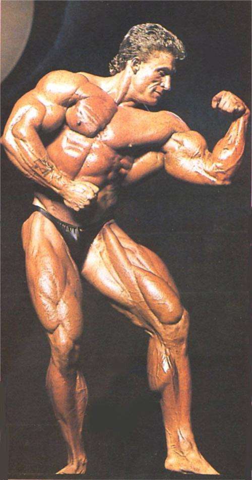 健美界的"影子杀手",奥赛舞台第一个白人背王,连获六届冠军!