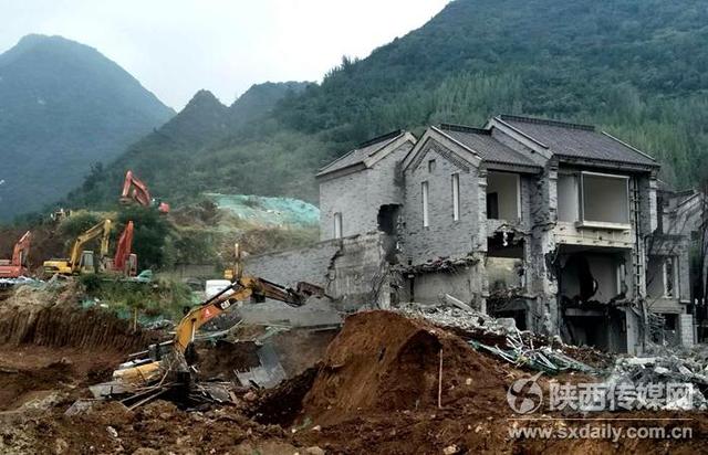 陕西整治秦岭北麓违建别墅 鄠邑区已累计拆除违建面积29973488平方米