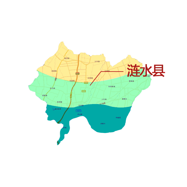 涟水县乡镇分布图图片