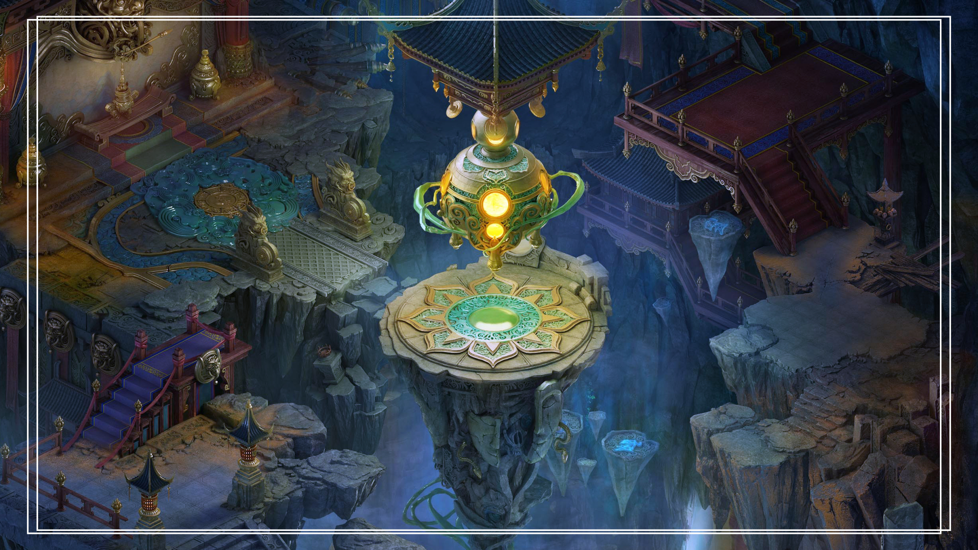 超清壁纸福利:绝美古风游戏场景概念设计图鉴赏