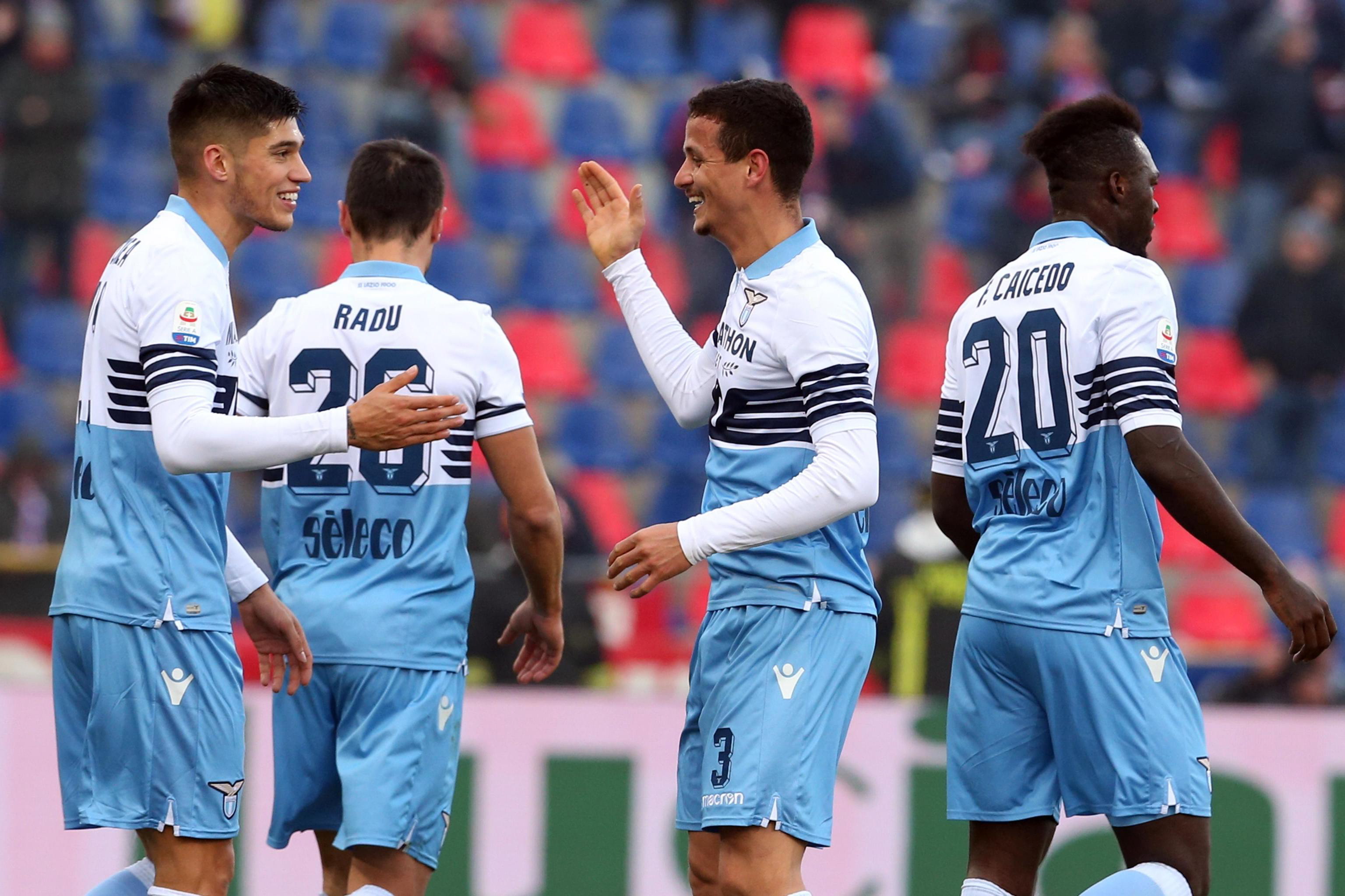 足球——意甲联赛:拉齐奥胜博洛尼亚(2)