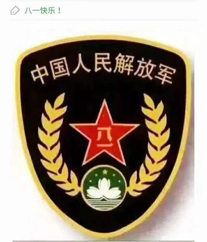 驻澳门部队臂章图片