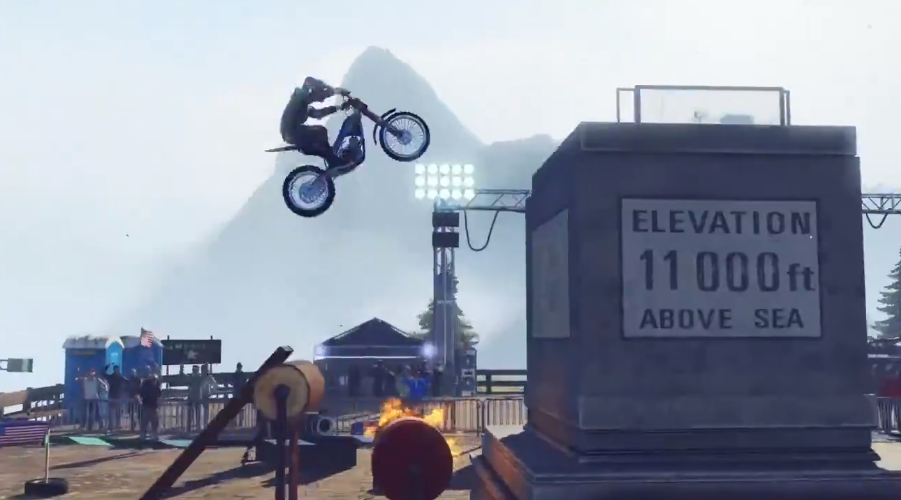 横版游戏《特技摩托:崛起》,"魔性"的姿势,骑摩托花式阵亡