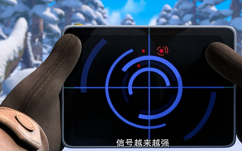熊出没:天才威和大马猴抓动物都用探测仪,但只有天才威的有用