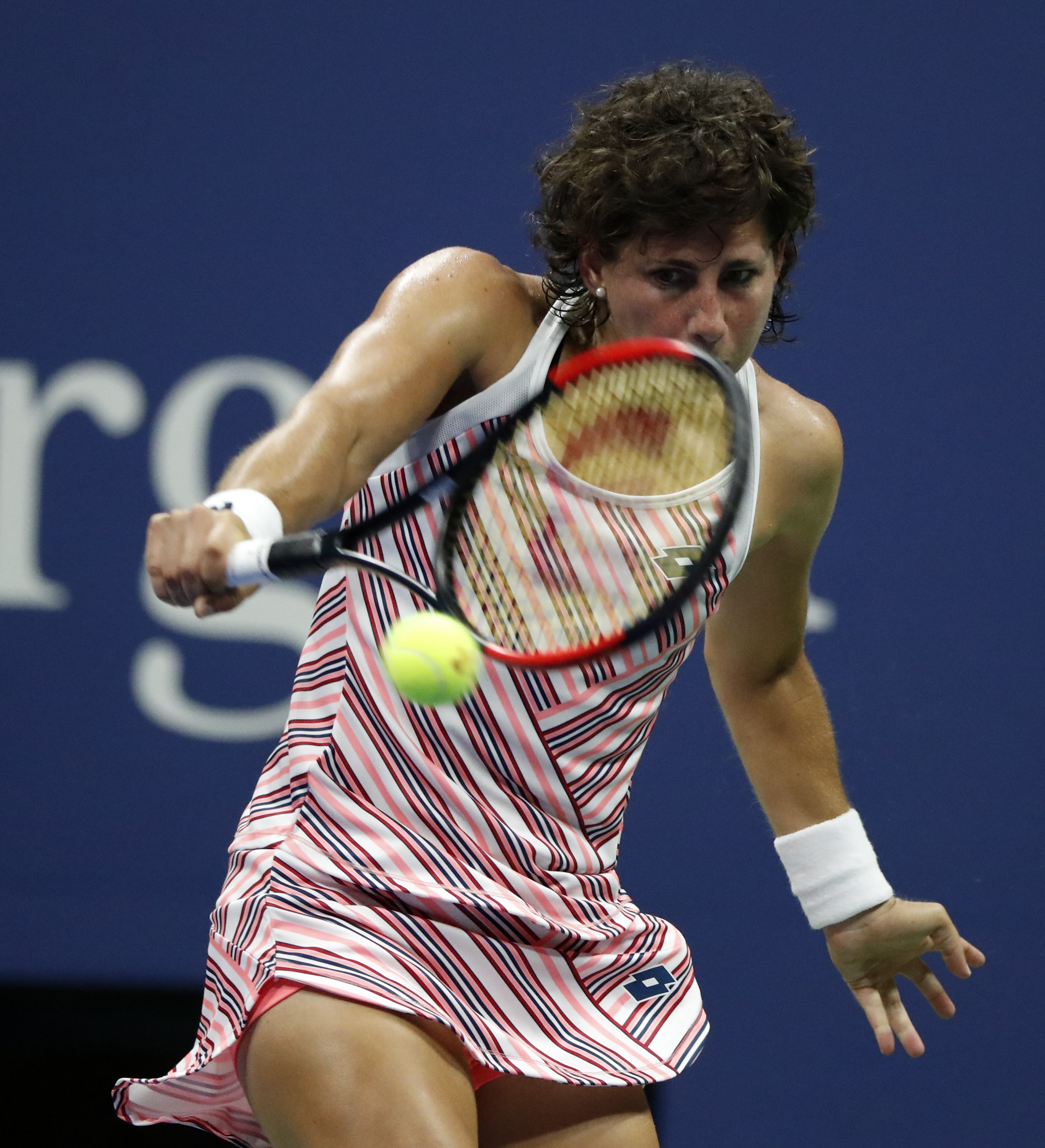 网球——美网:纳瓦罗晋级八强(15)